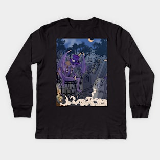 Doctor Gargoyle Kids Long Sleeve T-Shirt